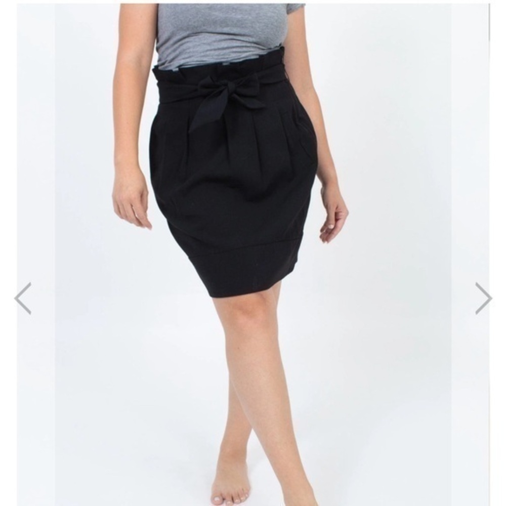 BCBGMaxazria Paperbag Skirt